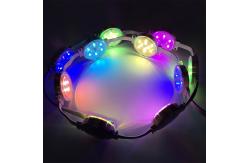 China Outdoor LED Point Lights Waterproof Pixel Screen Transparent 6000K supplier