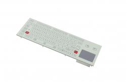 China IP65 Industrial Flat Membrane Ruggedized Keyboard With Touchpad supplier