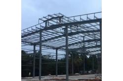 China Large Span Metal Steel Structure Warehouse Building With Aluminum Alloy Windows supplier