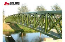 China Modular Steel Structure Beam Fast Construction Metal Truss Bridge Building supplier
