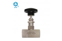 China 6000psi AFK 2 Way Manual Needle Valve 3/8in For Gas supplier