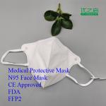 China Capillary Structure 3 Ply Surgical Face Mask , Non Flammable Disposable Medical Mask for sale