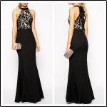 Woman fahsion sexy crew neck Maxi Dress, party dress for sale