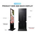 Qtenboard Lcd 49 55 Inch Indoor Vertical Totem Android Advertising Video Display Free Standing Digital Signage Touch Screen Kiosk for sale