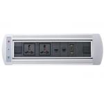Built In Conference Table Socket Mototized Rotation Power Driven Type With VAG Interface for sale