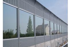 China Highway Soundproof Perforated Metal Mesh 80mm 100mm Perforated Noise Barrier Panels supplier