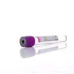 Disposable vacuum blood colletion tube Pet Glass Edta Blood Collection Tube 1-10ml Customized Size for sale