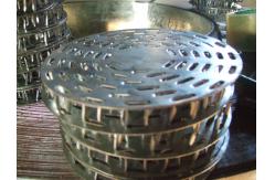 China Round / Rectangular Anti Split Plates , Construction Mateial Nail Plates For Timber supplier