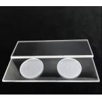 Square High Uv Transmission Clear Fused Quartz Plate Customize Polishing Transparent Quartz Substrate