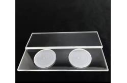 China Square High Uv Transmission Clear Fused Quartz Plate Customize Polishing Transparent Quartz Substrate supplier