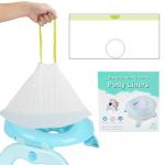 Plastic Disposable Portable Potty Liners For Potty Chairs Customized Logo for sale