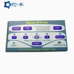 Die Cut Front Control Button Membrane Switch Keyboard Pc Lexan Label Graphic Overlay for sale