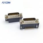 Right Angle PCB D-SUB Connector Male Plug D Sub 15 Pin Connector (9.4mm) for sale