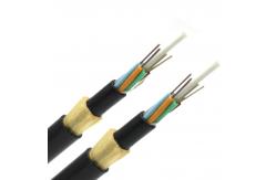 China Overhead ADSS Fiber Optic Cable 72 Core Double PE Jacket Outdoor Engineering supplier