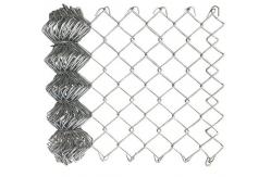 China 10 Guage Chain Link Wire Mesh Fence Galvanized Diamond Security Fencing supplier
