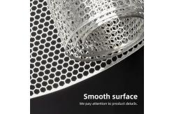 China Powder Coated Aluminum Perforated Stainless Steel Honeycomb Mesh Roll supplier
