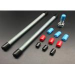 Black Blue Red PVC Thread Rod End Cap for sale