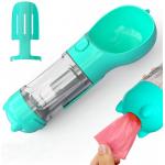 500ML Portable Dogs Travel Water Bottle Cup Dispenser Pet Drinking Bowl