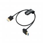 8K 2.1 HDMI Cable High Speed For Atomos Ninja V Monitor Straight To Down Angle HDMI Cord For Z CAM E2/Sony FS5/FS7 for sale