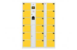 China Supermarket Fingerprint Lock Electronic Locker System supplier