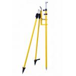Twist Lock Prism Pole Tripod Bipods Total Station Prism Pole for sale