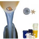 Low Viscosity Two-Part Translucent AB Liquid Platinum Based Addition Cure Silicone Rubber For Making Molds for sale