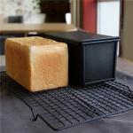 RK Bakeware China-340g Aluminumized Bread Pan/ Pullman Loaf Pan / Bread Toast Tin for sale