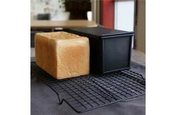 China RK Bakeware China-340g Aluminumized Bread Pan/ Pullman Loaf Pan / Bread Toast Tin supplier