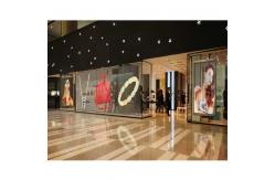 China P3.9-7.8Q10T Transparent LED Display Glass Window 266*250 supplier