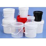 MOQ 1000sets Plastic Food Bucket IML / Thermal Transfer / Screen Printing CAS/FDA/SGS for sale