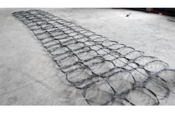 China Invisible Net Fence Tank Defense System Wire Obstacle Low Visibility supplier