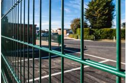 China Powder Coated  Twin Wire Mesh Fencing Manufactory And Welded Wire Fence supplier
