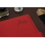 PU Leather Ring Binder Journal , Middle Size Refillable Planners Organizers
