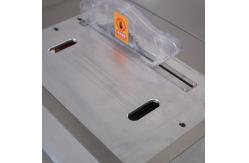 China 120*100cm Lightweight Portable Sliding Table Saw With Vacuum Cleaner supplier