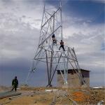 33KV Angle Steel Double Loop Transmission Line Tower for sale