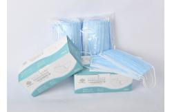 China Doctor Mouth Mask Three Layers Disposable Surgical Mask With Earloops supplier