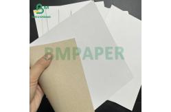 China High Stiffness One Side Coated 200 500 GSM White Lined Duplex Board supplier