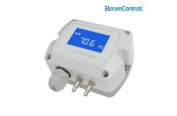 China 0~+10000pa Differential Pressure Transmitter For Public Transport Hub supplier