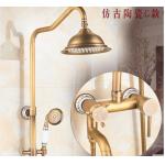 Luxury Copper Antique Shower European Rain Shower Faucets for sale