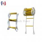 Professional Insulated Rope Ladder For Live Line Work High Voltage Maintenance​ for sale