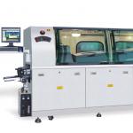 CE 3P AC220V Wave Soldering Equipment 450mm Conveyor Step Motor Control