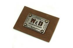 China Apparel Iron On Clothing Labels , Personalized Sewing Labels Plain Backing Finish supplier