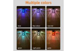 China Rectangle IP65 Waterproof Solar Wall Light Monocrystalline panel For Outdoor supplier