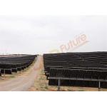 18m/S Pole Mount Solar Panel Tracker 1500V With Slew Drive for sale