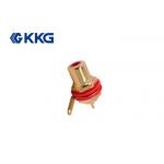 Female RCA Connector Socket brass Soldering Pom Insulator For HiFi Audio for sale