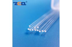 China Diameter 0.65mm Sturdy Quartz Rod Smooth Surface Clear Fused Quartz Rod supplier