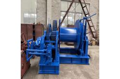 China Customized Rated Load Marine Hydraulic Winch Mooring Winch With Single Drum supplier