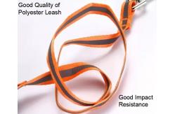 China Adjustable Polyester Large Dog Leashes Reflective Breathable Waterproof Pet Leash supplier