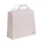 Custom Promotional Flat Bottom Paper Bags Champion Printing Die Cutting Handles