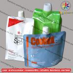 Mylar Plastic Spout Pouch Packaging for sale